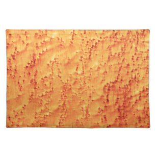 Elegant Bird’s Eye Maple Wood Grains Pattern Cloth Placemat