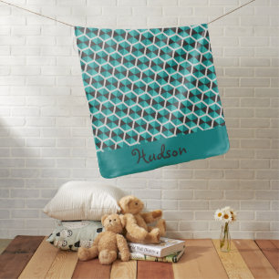 Elegant Birth Stats Name Personalized Baby Gifts Blanket