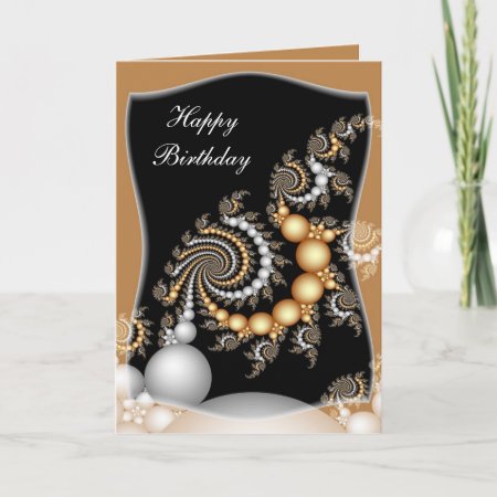 Elegant Birthday Card