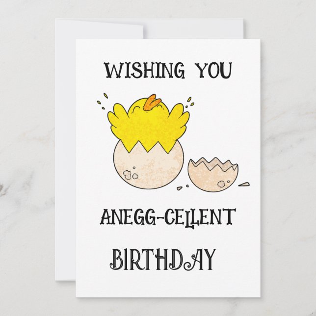 Elegant Birthday Invitation | Customizable" (Front)