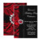 Elegant Birthday Party Deep Red Silk Black 2