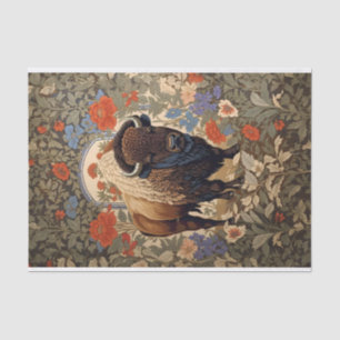 Elegant Bison William Morris Inspired Tissue Paper