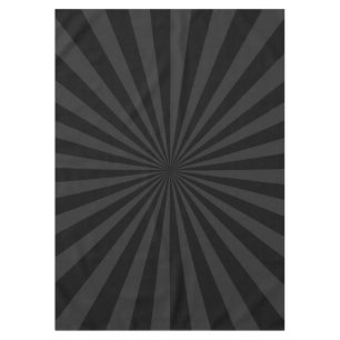 Elegant Black and Charcoal Burst Customize This Tablecloth