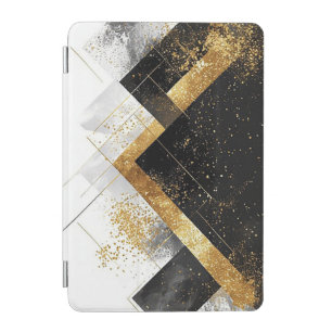 Elegant Black and Gold Abstract Background iPad Mini Cover