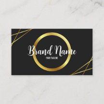 Elegant Black and Gold