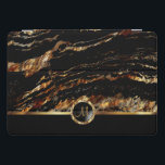 Elegant Black and Gold Marble - Monogram iPad Pro Cover<br><div class="desc">iPad Cover. ✔NOTE: ONLY CHANGE THE TEMPLATE AREAS NEEDED! 😀 If needed, you can remove the text and start fresh adding whatever text and font you like. 📌If you need further customization, please click the "Click to Customize further" or "Customize or Edit Design" button and use our design tool to...</div>