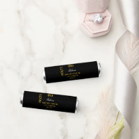 Elegant Black and Gold Sixty 60th Birthday Party