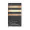 Elegant Black and Gold Striped Cool Modern