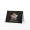 Elegant Black and Gold Superstar Photo Birthday