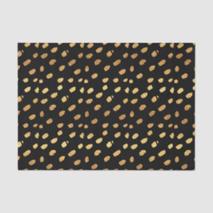 Elegant Black and Gold Tissue Paper