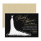 Elegant Black and Gold Wedding Gown Bridal Shower