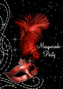 red and black birthday invitations zazzle