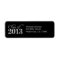 Elegant Black and Silver Class of 2013