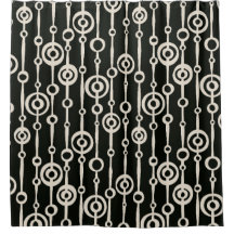 Elegant black and white abstract pattern