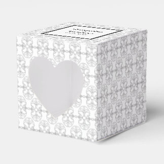 Elegant Black and White Art Deco Style Favor Boxes