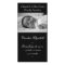 Elegant Black and White Baby Birth Annoucement