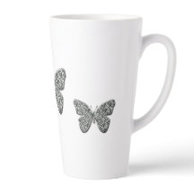 Elegant Black And White Butterfly