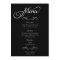 Elegant Black and White Calligraphy Script Wedding