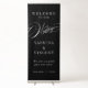 Elegant Black and White Calligraphy Wedding
