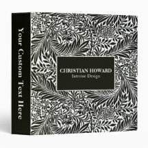 Elegant Black and White Custom Business Owner