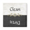 Elegant Black and White Damask Dishwasher Magnet
