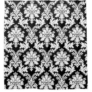 Black And White Damask Shower Curtain damask shower curtains | zazzle Black And White Damask Shower Curtain damask shower curtains | zazzle