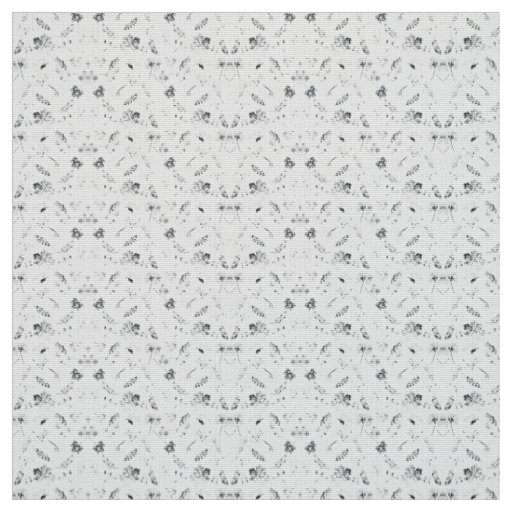 Elegant black and white floral design showcasing d fabric