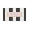 Elegant Black and White Stripes Fashion Boutique