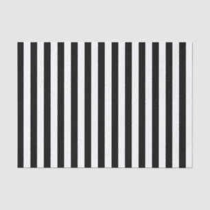 Elegant Black and White Tissue Paper