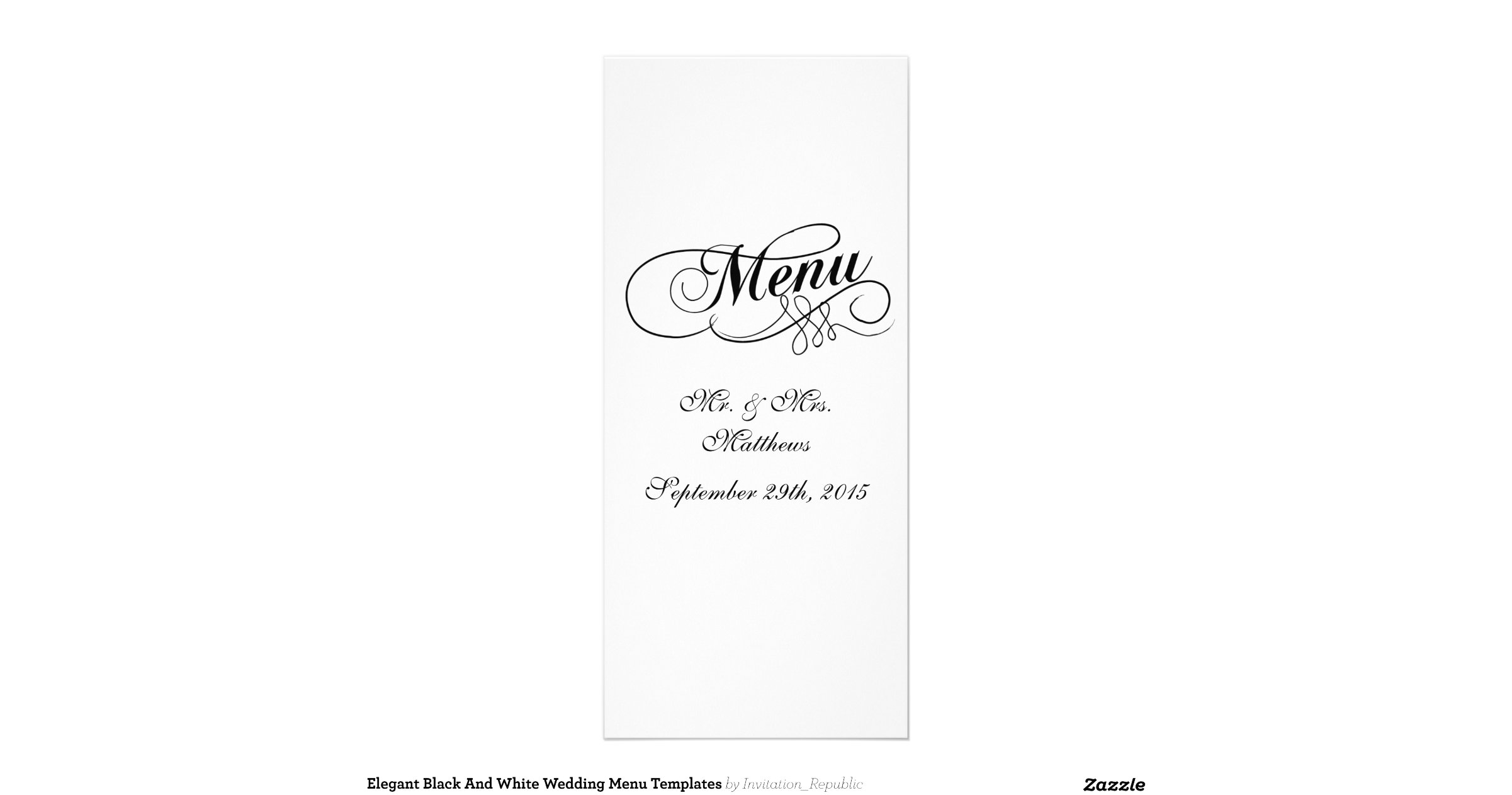 elegant_black_and_white_wedding_menu_templates_rack_card_design ...