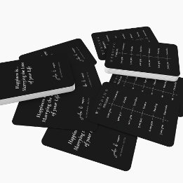 Elegant Black and White Wedding Theme Hand Fan