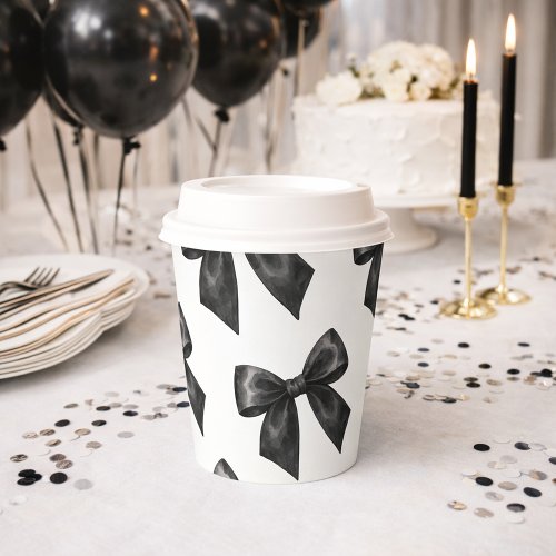 Elegant Black Bow Birthday