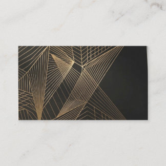 Elegant Black Business Card