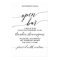 Elegant Black Calligraphy Caution Open Bar Sign