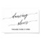 Elegant Black Calligraphy Dancing Shoes Sign