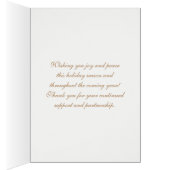 Elegant Black ,Christmas Deer Santa Hat,Corporate (Inside (Right))