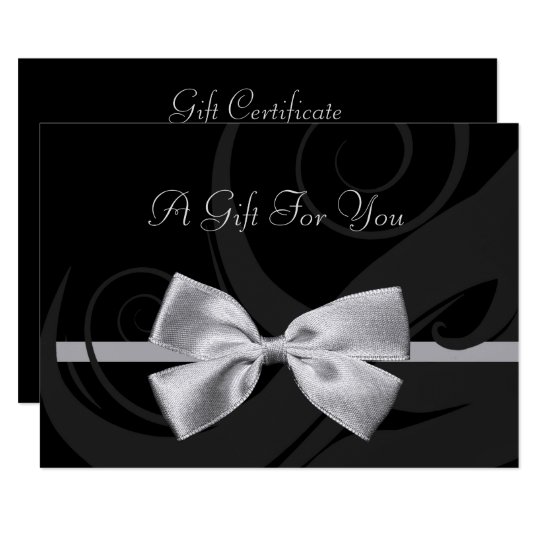 Lash Extensions Salon Gift Certificate Card