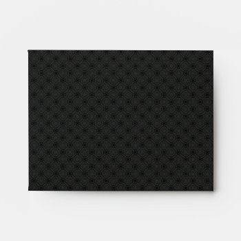 Elegant Black Envelope - A2 Note Card by mjakubo434 at Zazzle