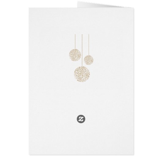 Elegant Black,Faux Gold Christmas Tree,Snowflakes (Back)