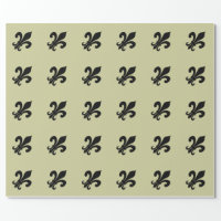 Elegant black gold diamonds tiled Wedding Wrapping Paper, Zazzle