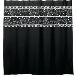 Black Lace Shower Curtains | Zazzle
