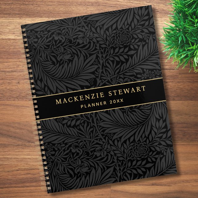 Elegant Black Floral Pattern 2026 Planner (Creator Uploaded)