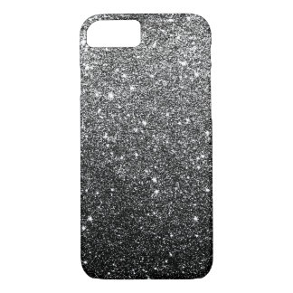 Elegant Black Glitter iPhone 7 case