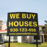 ELEGANT BLACK GOLD CUSTOM WE BUY HOUSES BANDIT