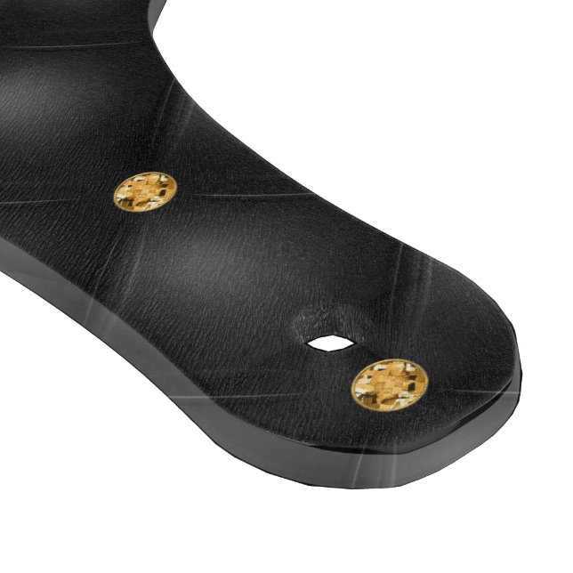 Elegant Black Gold Diamond Tufted Cutting Board
