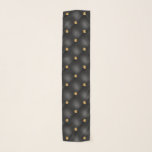 Elegant Black Gold Diamond Tufted Scarf<br><div class="desc">Elegant Black Gold Diamond Tufted Luxury Golden Gemstone Personalized Gift - or Add Your Name or Text - Make Your Special Gift - Resize and move or remove and add text / elements with Customization tool. Choose your favorite Font / Size / Color ! Design by MIGNED ! Please see...</div>