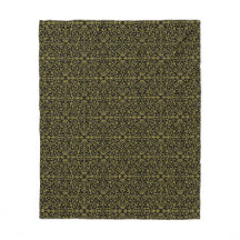 Elegant Black & Gold Filigree Pattern