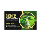 Elegant Black Gold Lawncare Landscaping Service