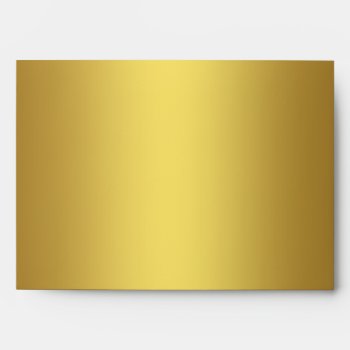 Elegant Black Gold Linen Envelopes by decembermorning at Zazzle