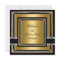 Elegant Black Gold Silver Birthday Party Mens Mans